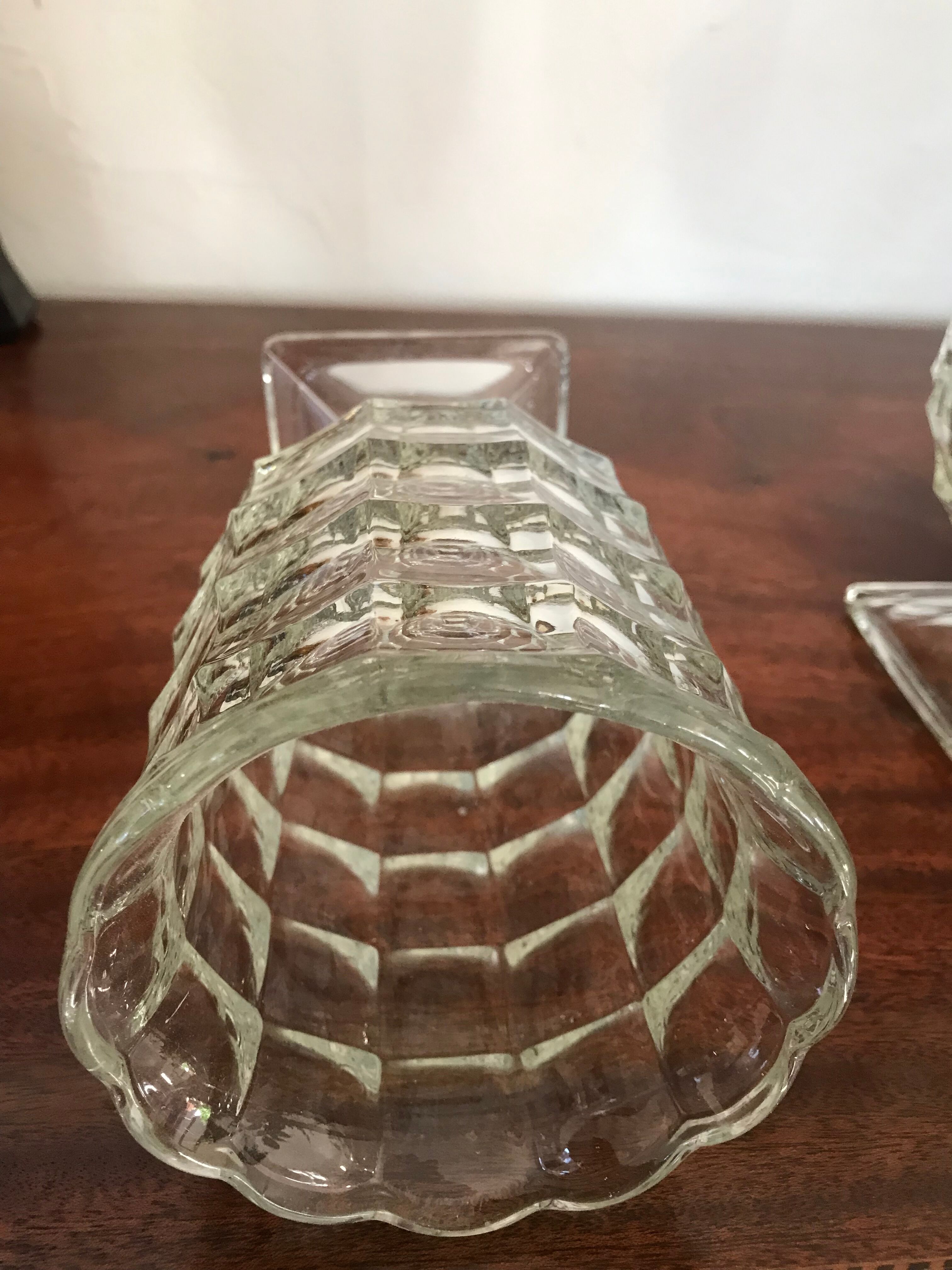 Vase Lobmeyr par Eduard Wimmer-Wisgrill circa 1930