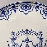 4 old Moustiers plates