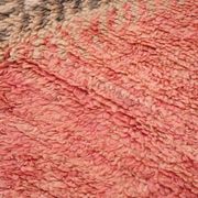 Peach Vintage Moroccan Rug 166 x 277 cm - Berber Wool Rug - Handmade Rug