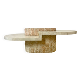 Magnussen Ponte Travertine Coffee Table