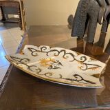 Decorative dish with signed mermaids