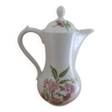 Porcelain teapot of Limoges Royal Lily