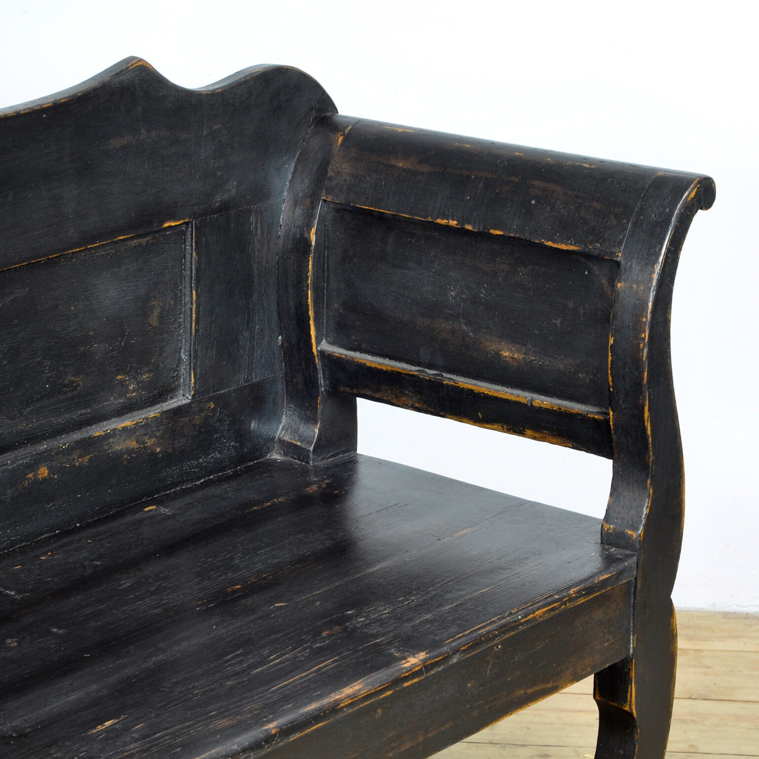 Antique Pine Bench, 1920s