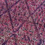 Vintage pink Berber rug from Boujad