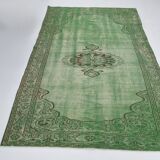 5x8 Shades Of Green Vintage Area Rug, 155x238Cm