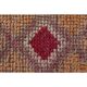 Vintage Turkish Hand-Knotted Wool Cotton Pink Runner Rug 95x309