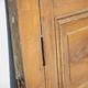 Porte de placard bois ancienne, double porte bois vintage, déco intérieur