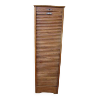 Antique curtain filing cabinet from the 50s