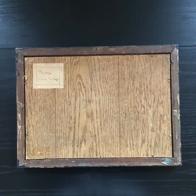 Table stones and roses