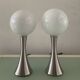 Pair of Space Age lamps