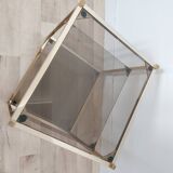 Belgo chrom side tables from the 70s