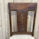Suite of 4 teak chairs, Indian manufacture of the 1980s