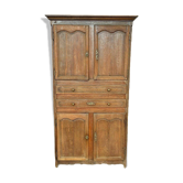 Four-shutter sideboard in light oak xix century