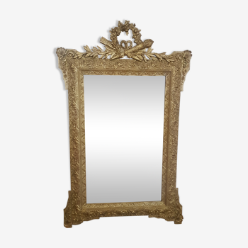 Miroir cadre moulure - 121x78cm