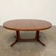 Vintage Baumann extendable table – 2 integrated extensions, 1960s