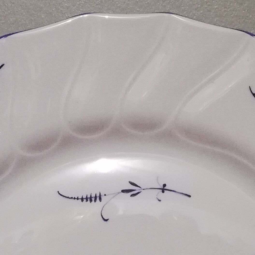 6 flat plates Villeroy and Boch décor "old Luxembourg"