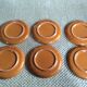 Series of 6 dessert plates