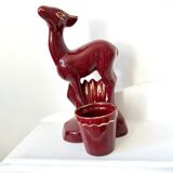 Biche faon céramique vintage