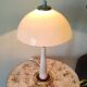 1980s vintage mushroom lamp in brass