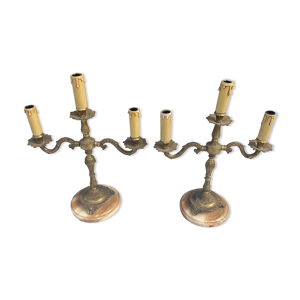 Paire de lampes