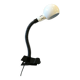 Ivory clip lamp from the space age 1970 Italy