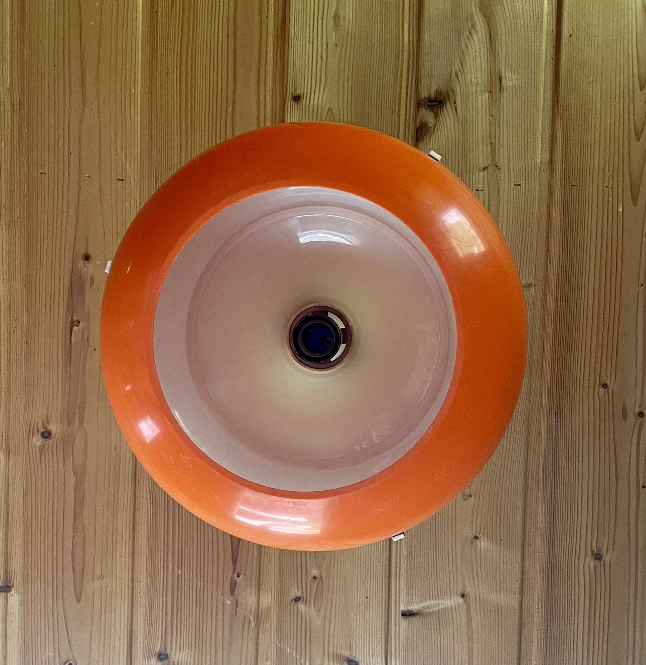 Chandelier, ceiling light, suspension, vintage, 70s