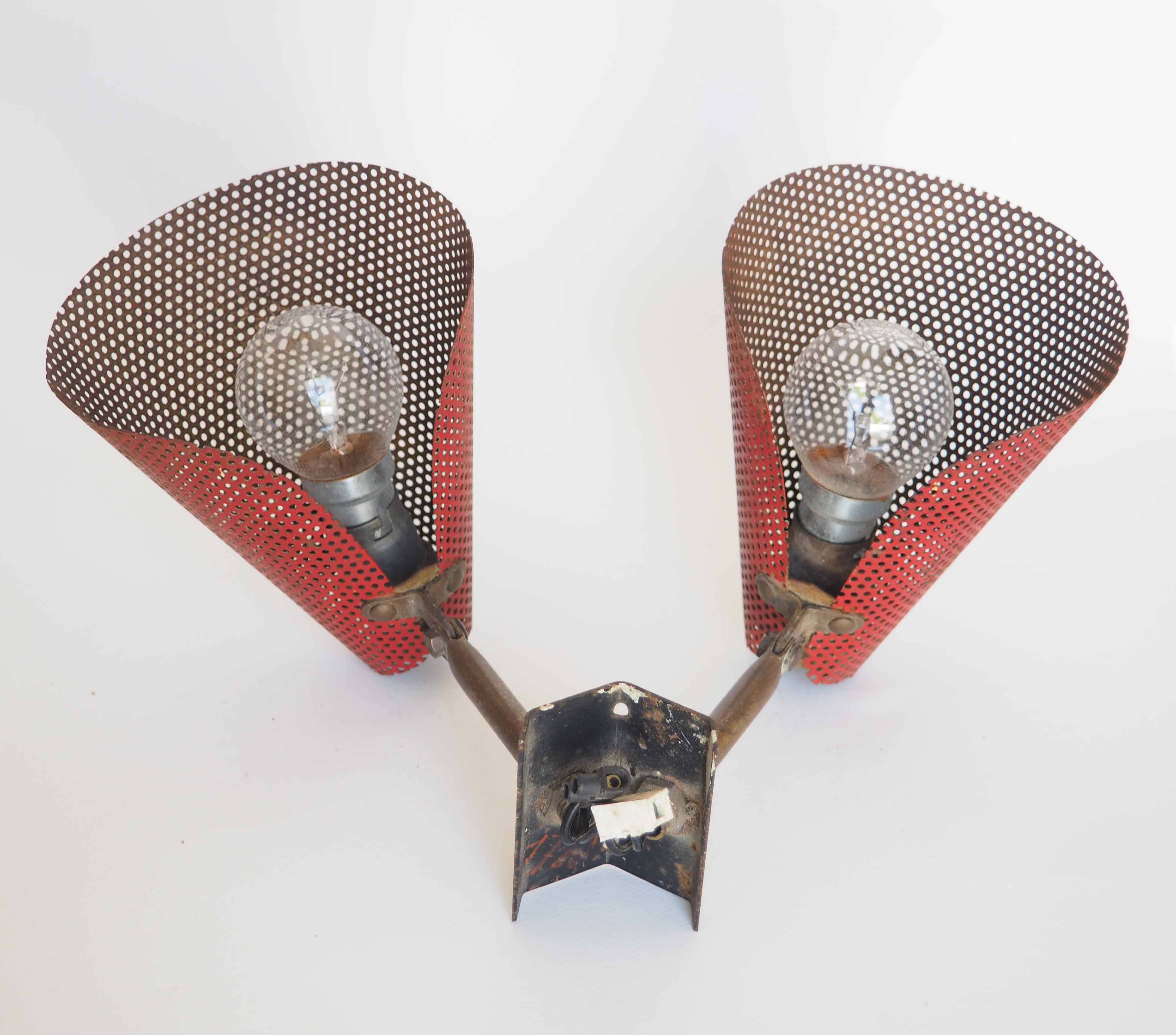 Double Rigitulle Wall Light by J Biny