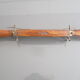 Carved kitchen knife and fork from India