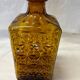Amber glass carafe