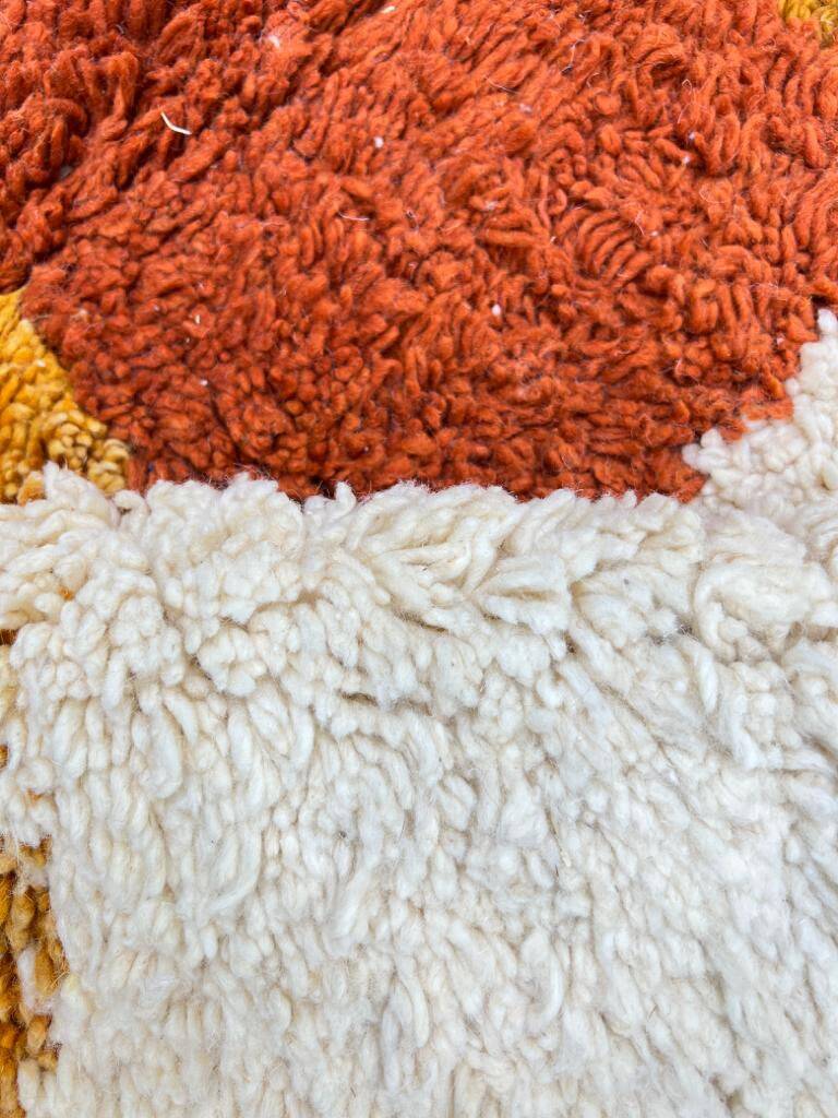 Handmade Moroccan rug 3x2 m