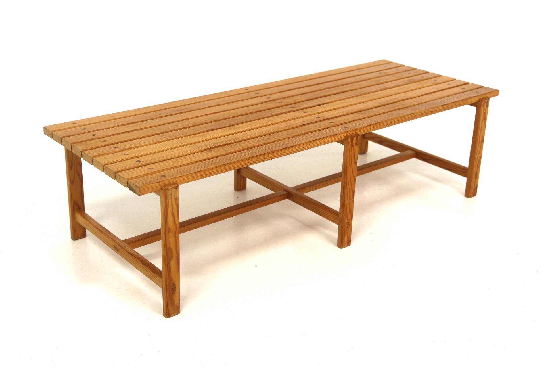 Banc scandinave en pin, Suède, 1970