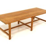 Scandinavian pine bench, Sweden, 1970