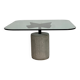 Table à manger Giovanni Offredi pour Saporiti, années 1970