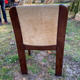 Series of 6 70s Scandinavian style chairs