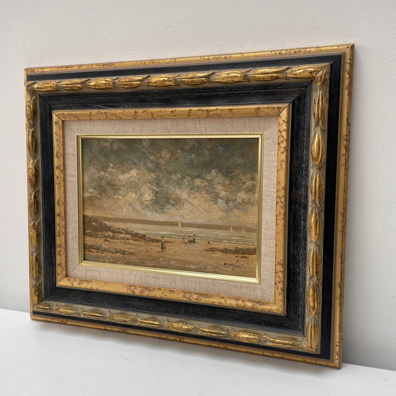 Painting on canvas Pierre Stafani