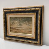 Painting on canvas Pierre Stafani