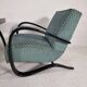 H 269 Lounge Chairs, table and poufs by Jindřich Halabala for Up Zavody, 1940s, Set of 5