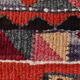 Tapis coureur vintage bordeaux Kilim 3x10 95x302 cm