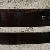Six chaises des années 50 - bois verni