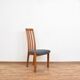 Danish teak dining chairs, set of 4