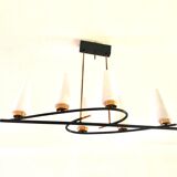 Lustre 6 feux Arlus 1950