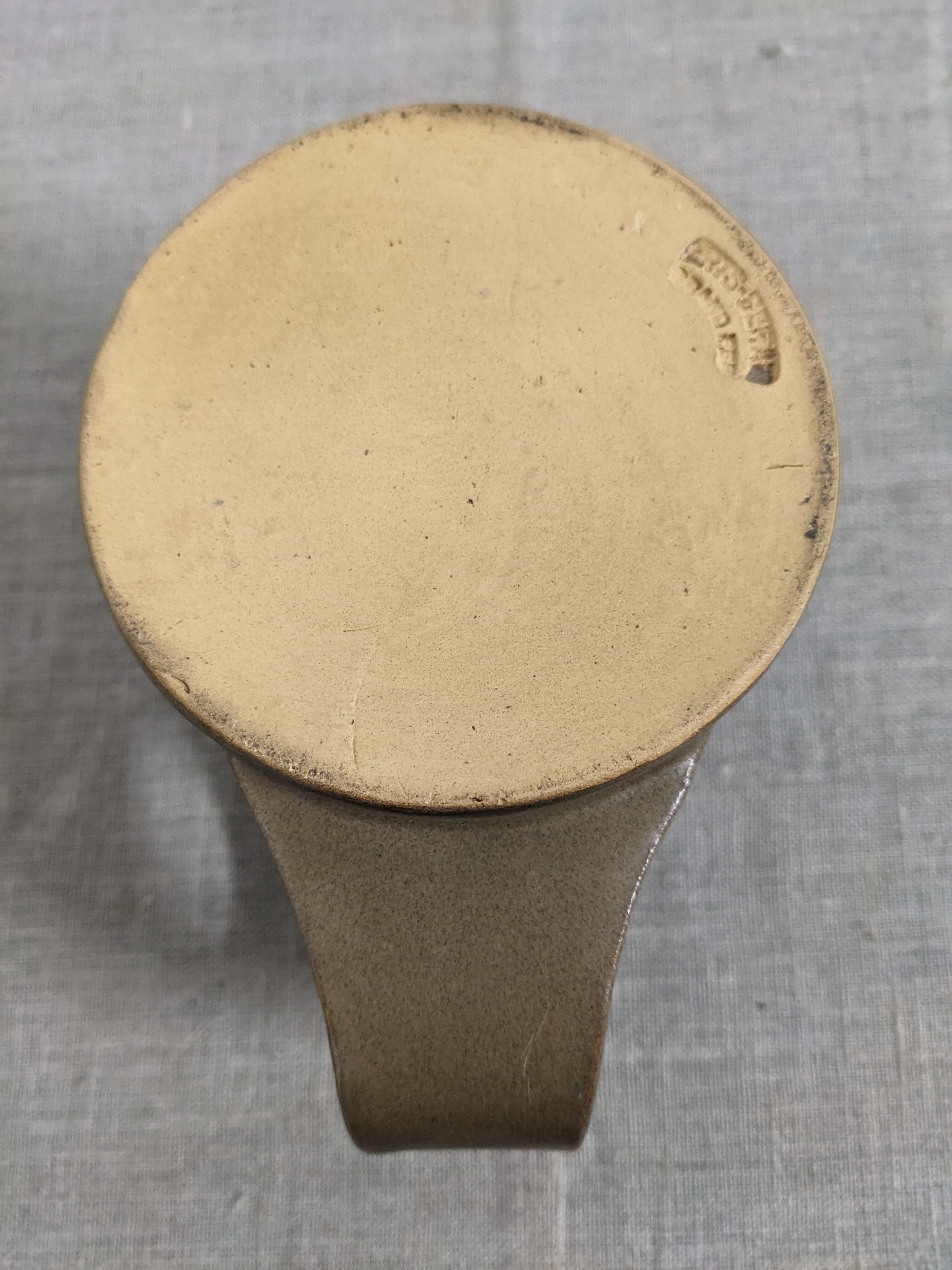 Mug or brutalist sandstone cup from the 50s/60s