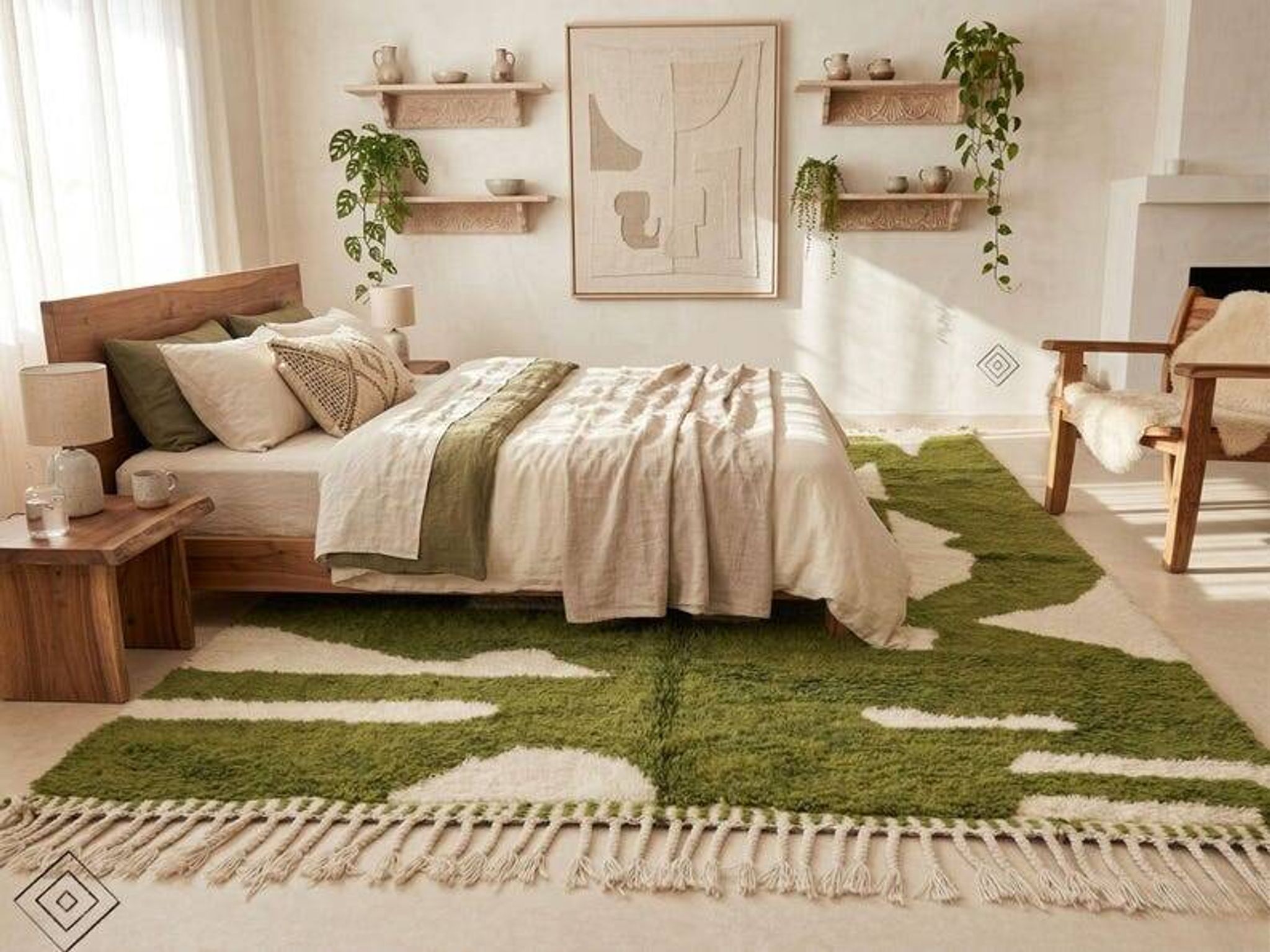 Unique Berber Moroccan rug 250cm x 200cm