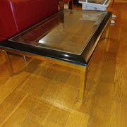 élégante table basse Hollywood Regency 1970