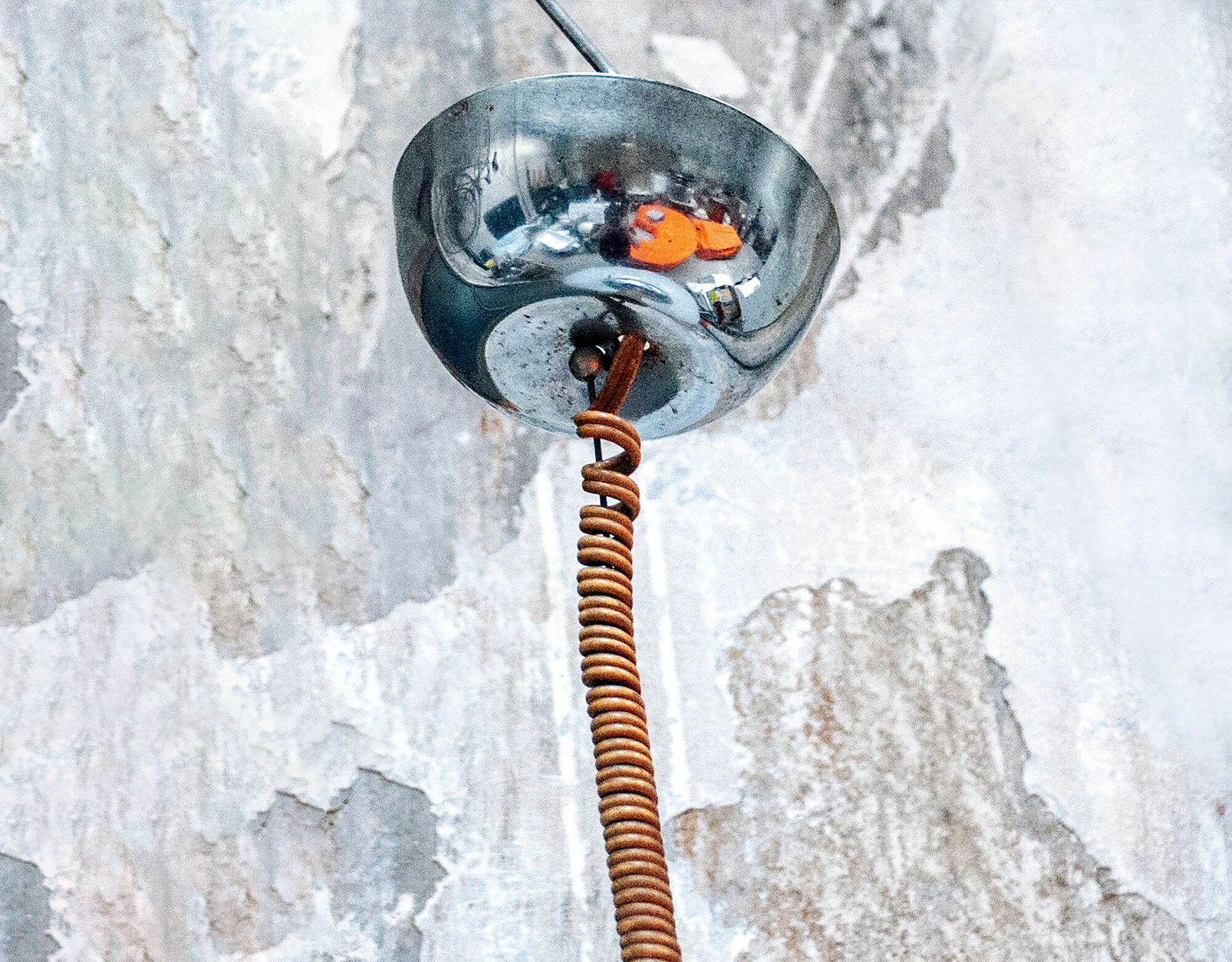 Murano Italy glass chandelier 70s