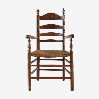 Antique wooden armchair ca.1900