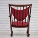 1960s Danish rocking chair by Frank Reenskaug, model 182, reupholstered.