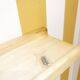 Stripa wall shelf in solid pine, vintage ikea design