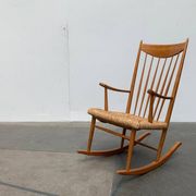 Mid-century Danish rocking chair