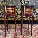 Pair of Louis XV style bedside tables - Transition